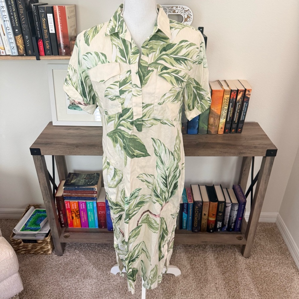 Ann Taylor Linen Dress